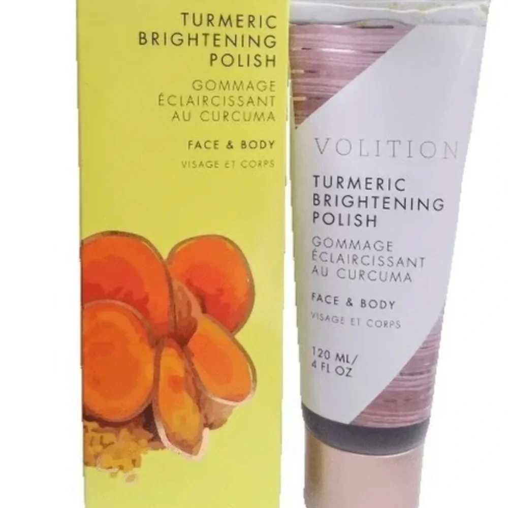 ✨ Volition Turmeric Brightening Polish • Face & Body Exfoliating Treatment NWT